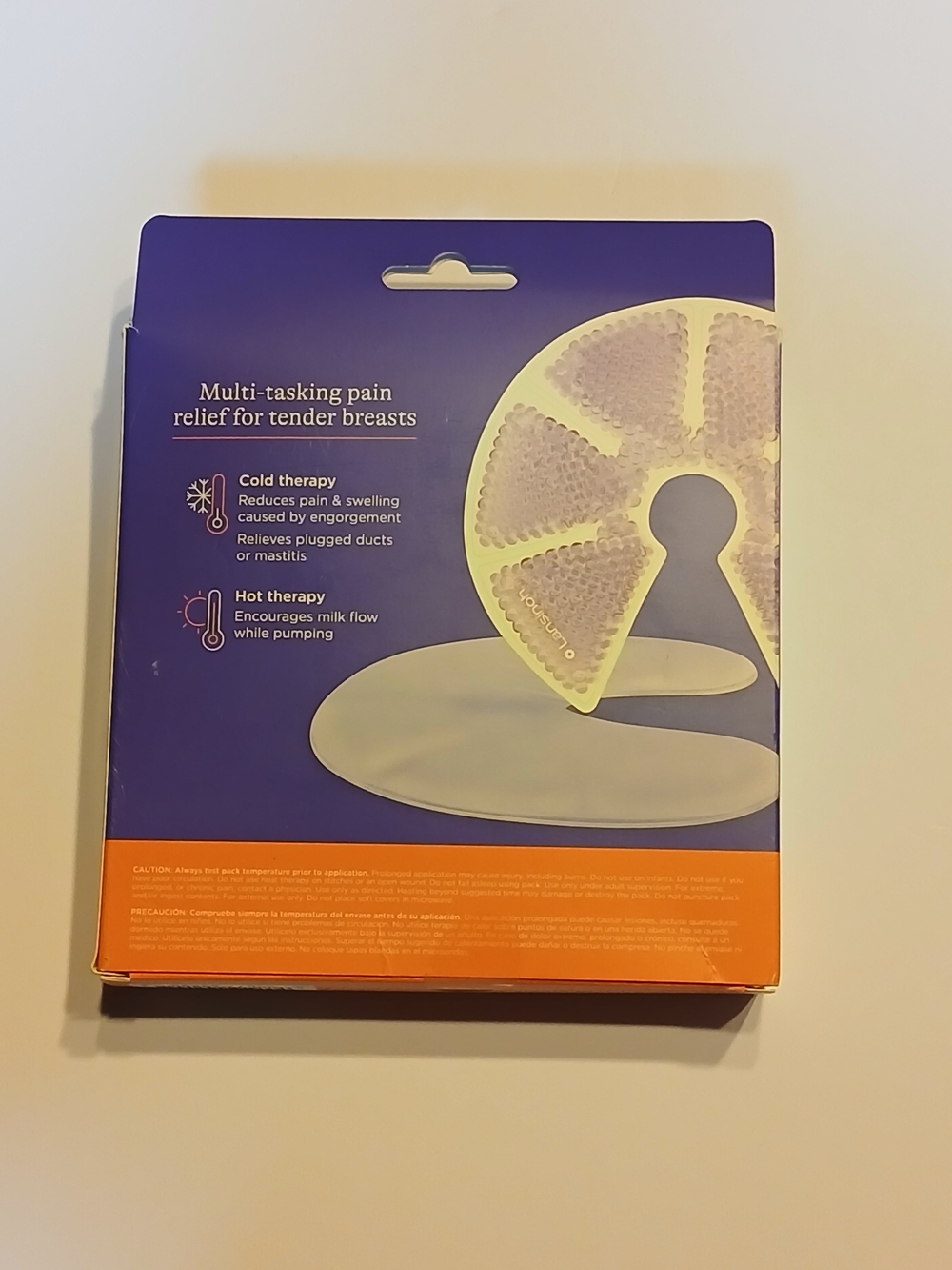 Lansinoh Multi Tasking Pain Relief For Tender Breast Hot & Cold Breast Pads NEW - Picture 4 of 5